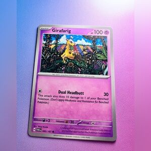 girafarig - 083/167 (common) — pokemon: twilight masquerade